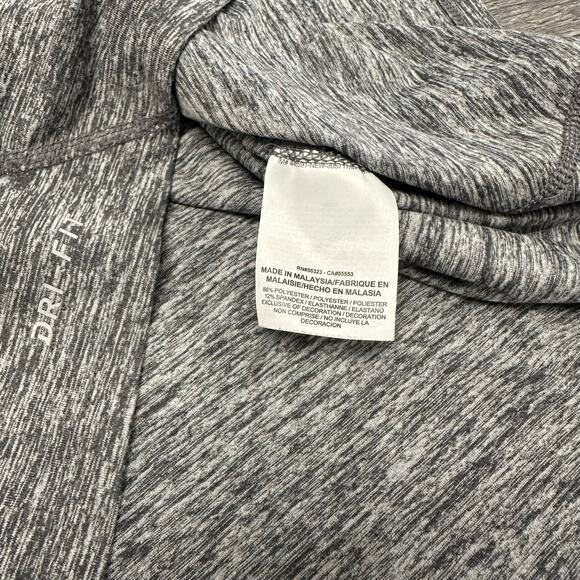 Nike Element Dri Fit Gray Mens XL 1/2 Zip Swoosh Thumbholes Sporty Running Top - Picture 5 of 10